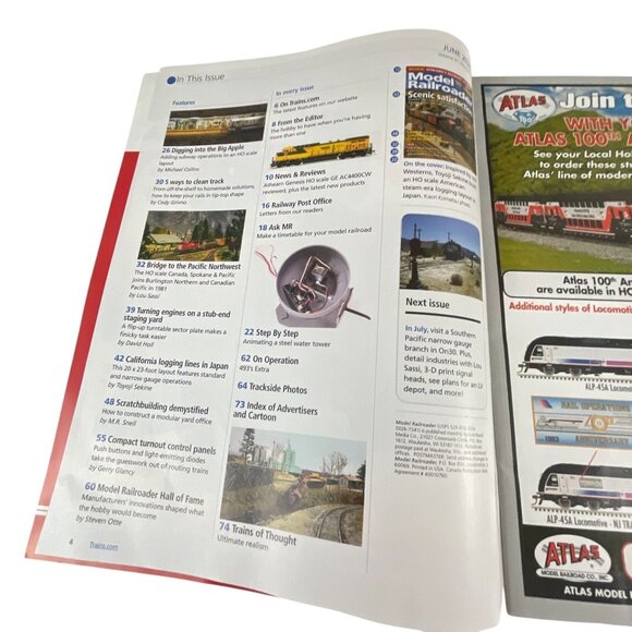Model Railroader Magazine July 2014 - Picture 3 of 11